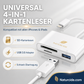 💾Čtečka paměťových karet 3 v 1 s rozhraním USB-C
