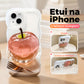 Przezroczyste etui na telefon iPhone z wzorem