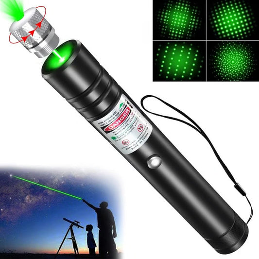 🔥AKCE🔥USB dobíjecí vysoce výkonná laserová svítilna