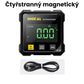📐4 stranný magnetický digitální úhloměr s laserem