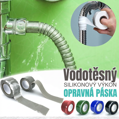 Utěsněte netěsnosti okamžitě bez lepidel – samofúzní silikonová páska. Na dobírku! 🔧