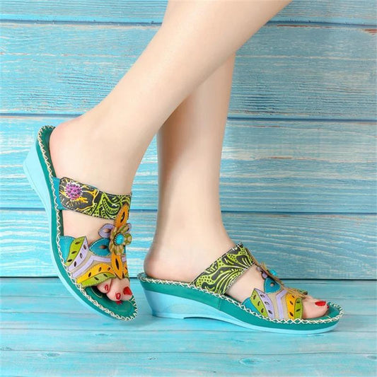 👡Antypoślizgowe sandały ortopedyczne w stylu bohemy