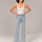 👖 Dżinsy stretch flare z wysokim stanem 3