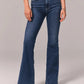 👖 Dżinsy stretch flare z wysokim stanem 3
