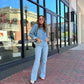 👖 Dżinsy stretch flare z wysokim stanem 3