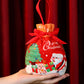 🍏Motyw świąteczny,🎄Torba na prezenty z cukierkami jabłkowymi🎁