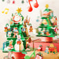 🎄Świąteczna promocja 🎁 Świąteczna muzyka obrotowa 3D Puzzle i wieniec rzemieślniczy