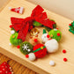 🎄Świąteczna promocja 🎁 Świąteczna muzyka obrotowa 3D Puzzle i wieniec rzemieślniczy