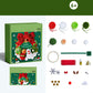 🎄Świąteczna promocja 🎁 Świąteczna muzyka obrotowa 3D Puzzle i wieniec rzemieślniczy