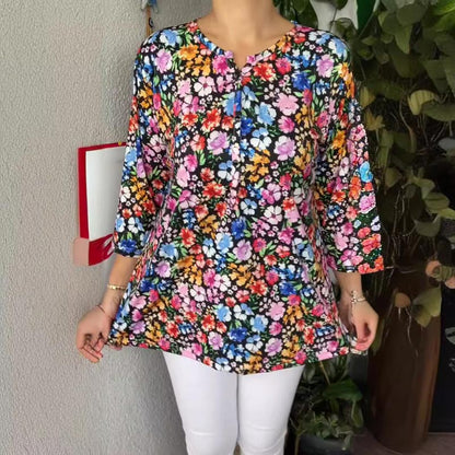 🌸2025 Modny top damski z nadrukiem