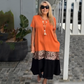 Kolorowe bawełniane sukienki Plus Size dla kobiet