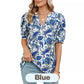 🌸Damski letni top z nadrukiem V-neck