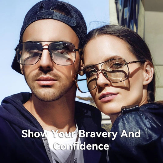🌞Retro Gradient Sunglasses UV400 Protection🕶️