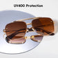 🌞Retro Gradient Sunglasses UV400 Protection🕶️