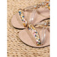 Płaskie sandały damskie w stylu boho