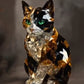 🐱Statuetka kota z żywicy do wystroju domu