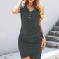 Plisowana damska spódniczka casual mini