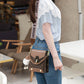 Damska modna skórzana torba crossbody