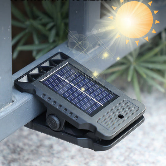 🔥Zewnętrzna lampa solarna z klipsem i czujnikiem ruchu