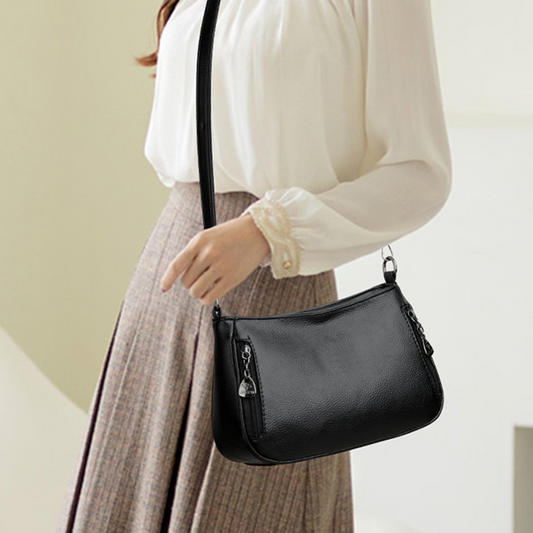 Damska luksusowa teksturowana torba crossbody