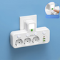 ⚡ Inteligentní zásuvka s USB – ochrana proti přetížení, nabíjení přes USB-C a dětská pojistka 🔒