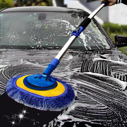 Hliníkový teleskopický mop s dlouhou rukojetí