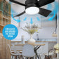 Tichá ventilátorová lampa do ložnice, kuchyně, garáže😴