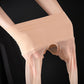 High-Waist lesklé punčocháče s otevřeným rozkrokem