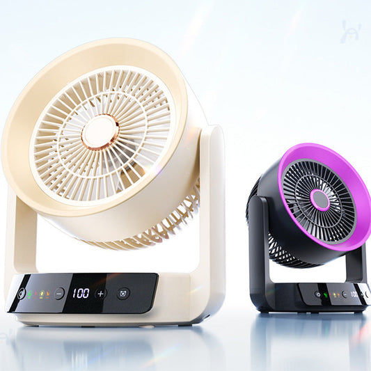 Tichý stolní ventilátor s inteligentním LED displejem