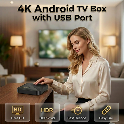 ⏳ČASOVĚ OMEZENÁ NABÍDKA: 50 % SLEVA🔥Android TV box s Bluetooth