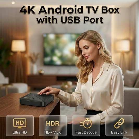 ⏳ČASOVĚ OMEZENÁ NABÍDKA: 50 % SLEVA🔥Android TV box s Bluetooth
