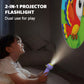 🔦 LIMITED-TIME 50% OFF! ✨ Children’s Projector Flashlight Toy – 2-in-1, Easy Use, No Focus 🧸