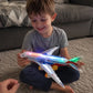 Obcházejte překážky bez přerušení – elektrické modelové letadlo se zvukem a světly. Na dobírku! ✈️