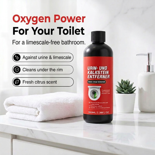Rozpusťte vodní kámen a močové usazeniny v rekordním čase – odstraňovač močového kamene. Na dobírku! 💧
