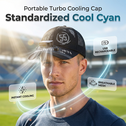 Čepice s UV ochranou a chladícím ventilátorem